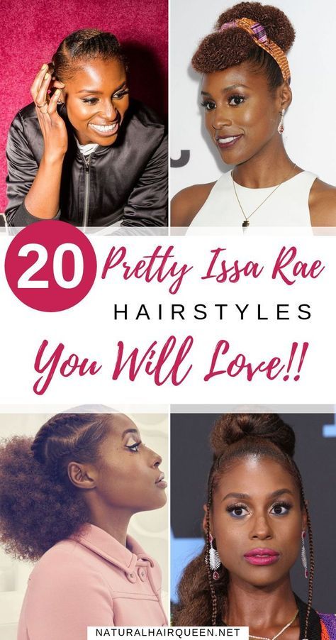 20 Pretty Issa Rae Hairstyles You Will Love | Celebrities with Natural Hair | Natural Hair Style | Natural Hair | Natural Hair Care | Natural Hair Tips | Natural Hair Protective Styles | Styling Natural Hair | Natural Curly Hair | Low Porosity Natural Hai Issa Rae Hairstyles, Natural Hair Protective Styles, Styling Natural Hair, Hair Protective Styles, Most Beautiful Hairstyles, Issa Rae, Natural Hairstyles For Kids, Healthy Natural Hair, Beautiful Hairstyles