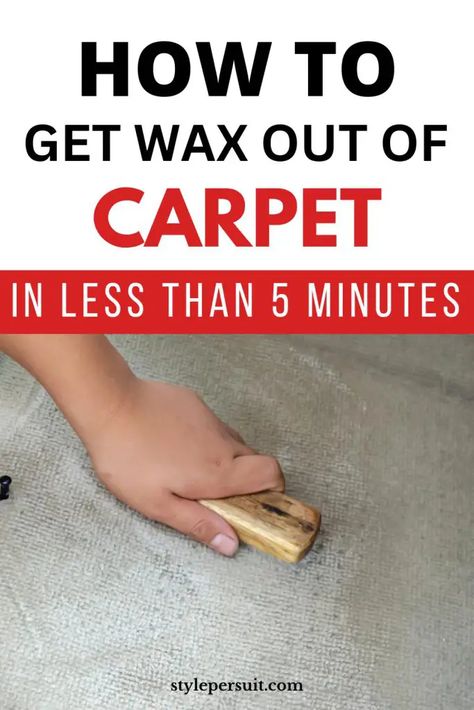 How to Get Wax Out of Carpet in 4 Easy Steps How To Get Wax Out Of Fabric, Wax Off Carpet, Get Wax Out Of Carpet, How To Get Candle Wax Out Of Carpet, How To Get Candle Wax Out Of Fabric, Nail Polish Out Of Carpet, Remove Wax From Carpet, How To Get Melted Wax Out Of Carpet, Cleaning Throw Up Out Of Carpet