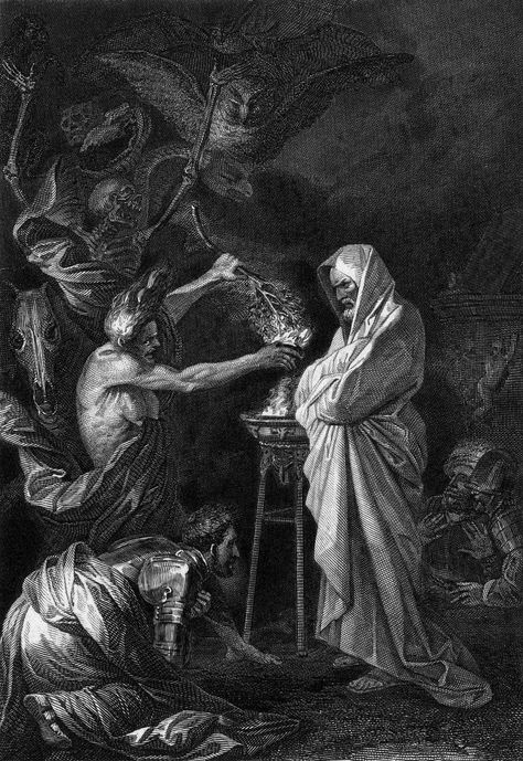 Louis Jean Désiré Delaistre (1800-1871) (after Salvator Rosa), ‘La Pythonisse d'Endor’, ca. 1815-30 Michael Triegel, Witch Of Endor, Elf Dance, Salvator Rosa, Traditional Paintings, Sculpture Installation, French Art, French Artists, Graphic Artist