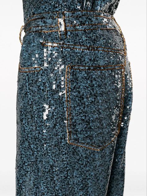 Sequin Jeans, Fall Fashion Coats, Diy Clothes Refashion, Embroidered Suit, Denim And Diamonds, No Closet, Womens Denim, Rhinestone Art, Denim Branding