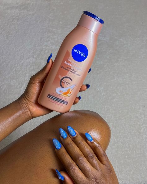 Embracing radiant skin with NIVEA Radiant & Beauty Even Glow body lotion with skin nourishing ingredients. It’s my daily essential for an even, glowing tone. #NIVEA #RadiantandBeautyEvenGlow #foryourshadeofbeautiful #NIVEANigeria Body Lotions For Glowing Skin, Best Body Lotion For Glowing Skin, Nivea Body Lotion, Nivea Soft, Skin Care Basics, Radiant Beauty, For Glowing Skin, Bath And Body Care, Radiant Skin