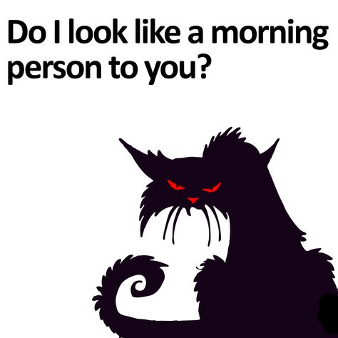 Not Morning Person Funny, Not A Morning Person Humor, Morning Person Humor, Cocky Quotes, Hate Mornings, Bad Morning, Morning People, Morning Person, Good Morning Funny