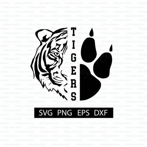 Clemson Paw Svg Tiger Svg Cricut, Tigers Svg Free, Paw Svg Free, Colorguard Shirt, Tiger Logo Design, School Tshirt Designs, Clemson Paw, Tiger Paw Print, Clemson Tiger Paw