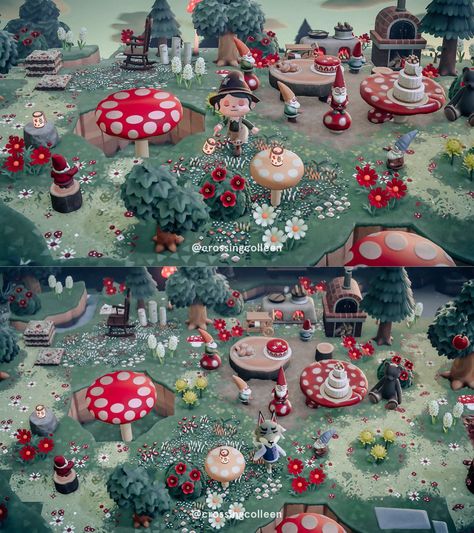 Fairy Island, Witchy Cottage, Cottagecore Animal Crossing, Enchanted Forest Theme, Animal Crossing Funny, Enchanted Fairies, Animal Crossing Qr Codes Clothes, Animal Crossing Wild World, Island Theme