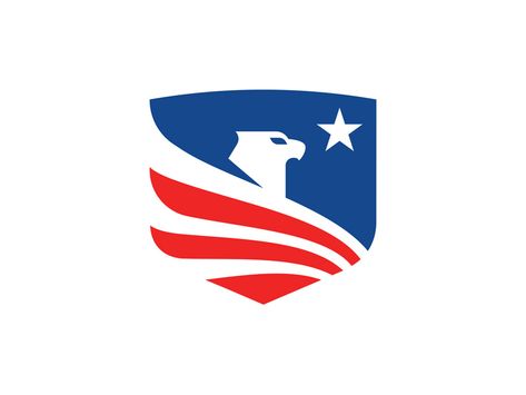 Another Eagle by Thomas Hatfield on Dribbble American Logo, Patriots Logo, Logo Luxury, Organic Logo, Eagle Design, Chinese Zodiac Signs, Natural Logo, Blue Wall Art, Fantasy Concept Art