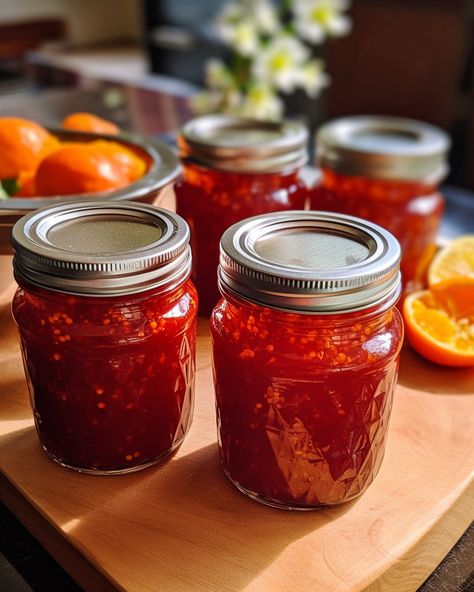 Chili Jam, Slow Cooker Kitchen, Jam Recipes Homemade, Chilli Jam, Rice Dish, Red Chili Peppers, Jam And Jelly, Jelly Recipes, Roasted Meat