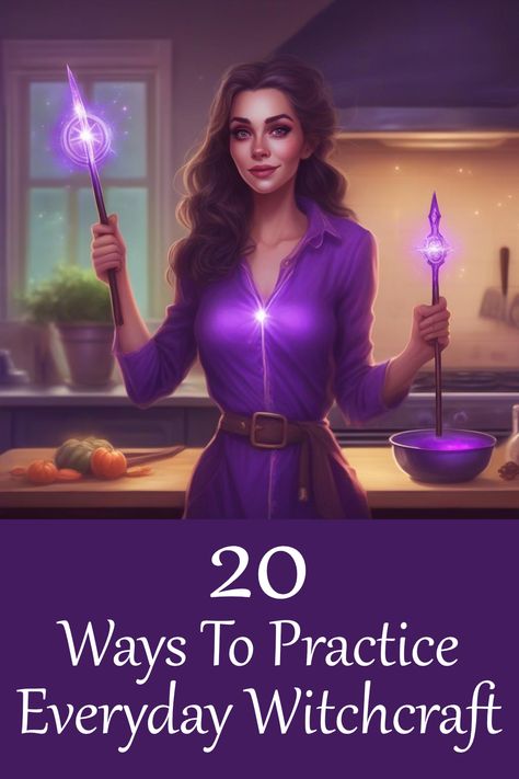 20 Ways To Practice Everyday Witchcraft Everyday Spiritual Practices, Witchcraft Daily Practice, Daily Witchcraft Practice, Lazy Witchcraft, Grey Witchcraft, Telekinesis Power, Daily Witchcraft, Seminar Ideas, Everyday Witchcraft