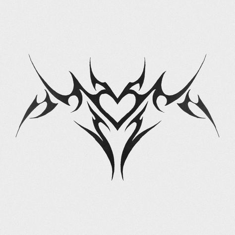 Heart Tattoo Grunge, Swords Drawing Ideas Easy, Grunge Heart Tattoo, Sucubus Tattoo Design, Grunge Hand Tattoos, Satanic Tattoo Design Ideas, Satanism Tattoo, Dodeles Art, Succubus Tattoo Design