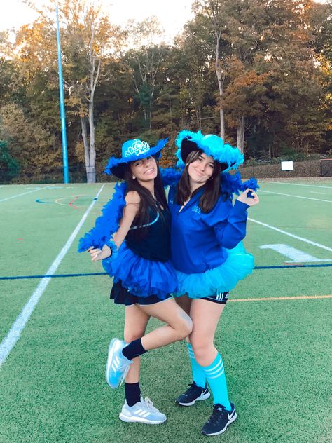 field ho Blue Outfits For Spirit Week Fun, Blue Color Wars Outfit, Sports Spirit Week Outfit, School Color Day Spirit Week, Spirit Week Blue Day, Spirit Day School Colors Outfit, Blue Out Day Spirit Week, All Blue Spirit Day Outfits, Class Color Day Spirit Week Blue