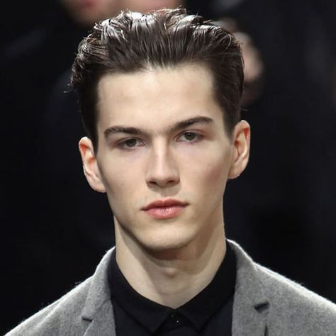 Trend Alert - Modern Hairstyles For Men | Man of Many Mens Slicked Back Hairstyles, Slicked Back Hairstyles, Slick Back Haircut, Mens Modern Hairstyles, Side Part Haircut, Easy Care Hairstyles, Classy Hairstyles, Mens Hair Trends, Hair Styles 2014