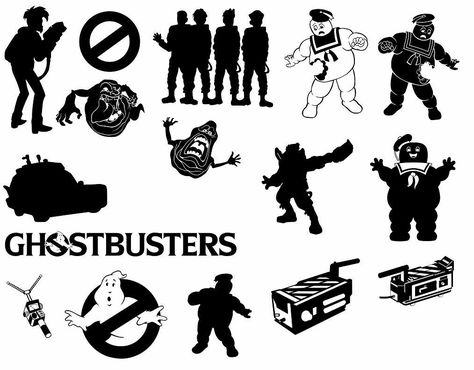 Ghostbusters Svg, Ghostbusters Party, Cricut Decals, Halloween Silhouettes, Ghost Busters, Xmas Stockings, Art Template, Drawing Images, Digital Svg