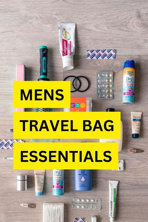 Smart Packing, Pack Like A Pro, Sports Therapy, Travel Bag Essentials, Mens Travel, Mens Travel Bag, Bag Essentials, Essential Bag, Must Have Items