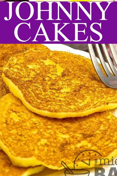 Make these Connecticut's favorite Johnny Cakes recipe using simple ingredients. Made famous by the Sopranos, Johnny Cakes are a favorite breakfast everywhere. Johnny Cakes Recipe Johnnycake, Johnny Cakes Recipe Cornbread, Jonny Cakes Recipes, Johnny Cake Recipe, Hoecake Recipe, Corn Casseroles, England Breakfast, Johnny Cakes Recipe, Johnny Cakes