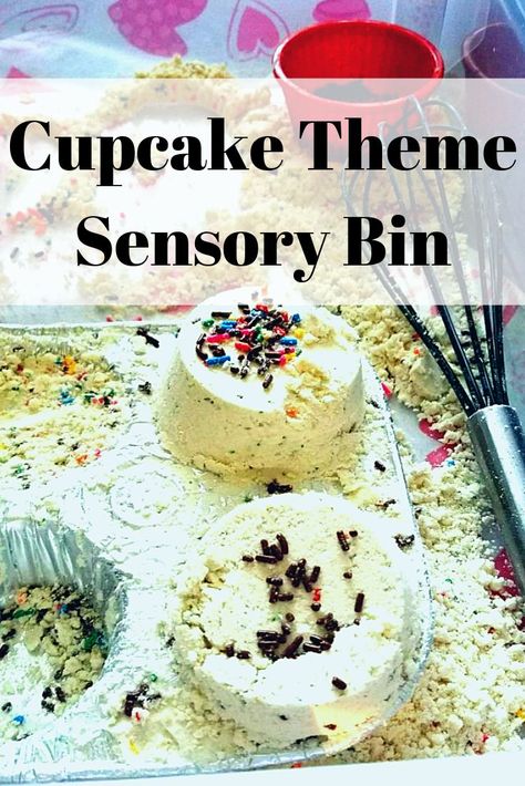 Cloud Dough Recipe | Cupcake Sensory Play | Baking Sensory Bin | Toddler Activities | Creative Play Ideas | Sensory Bin Ideas | #sensorybin #toddler #preschool Cupcake Sensory Play, Preschool Baking Activities, Baking Activities For Toddlers, Baking Sensory Bin, Cloud Dough Recipe, Creative Play Ideas, Toddler Entertainment, Ece Activities, Prek Homeschool