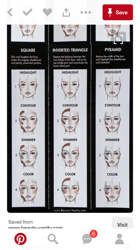 Inverted Triangle Contour, Makeup Placement, Triangle Face, Inverted Triangle, Asian Eyes, Asian Eye Makeup, Contour Makeup, About Hair, Beauty Hacks