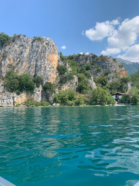 Ohrid Lake, Lake Ohrid, Boat Vacation, European Bucket List, Lake Boat, Beauty Of The World, Summer Trip, Aesthetic Travel, All Countries