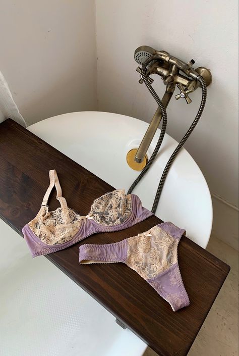 @reedsandlily Lavender Lingerie, Floral Lingerie, Womens Lingerie, Satin Lingerie, Designer Lingerie, Lingerie Fashion, Lingerie Collection, Lingerie Set, Women Lingerie