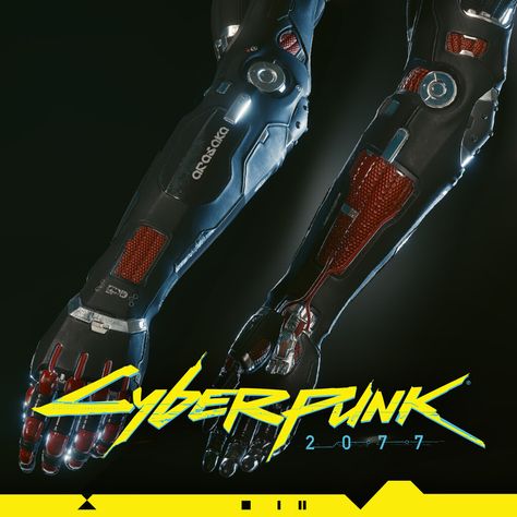 Cyberpunk 2077- Arasaka Arm, Weronika Przeklasa on ArtStation at https://www.artstation.com/artwork/183rZL Kiroshi Optics Cyberpunk, Cyberpunk 2077 Robot, Gorilla Arms Cyberpunk, Cyberpunk Prosthetic, Cyberpunk Cyberware, Cyberpunk 2077 Arasaka, Cybernetic Augmentation, Cyberpunk Arasaka, Arasaka Cyberpunk