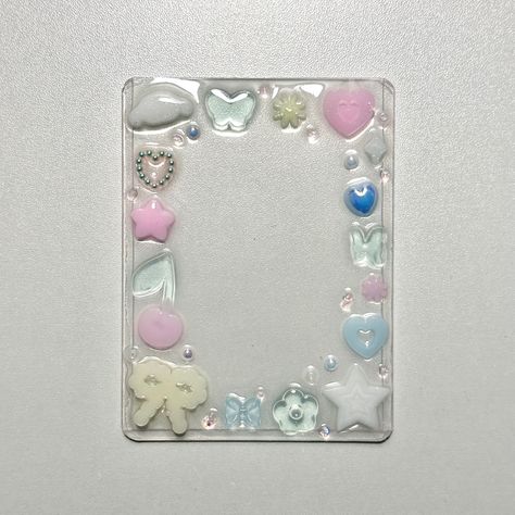 Heart Toploader Deco, Resin Toploader Deco, Heart Toploader, Resin Toploader, Toploader Design, Deco Toploader, Pc Decoration, Kpop Deco, Toploader Deco