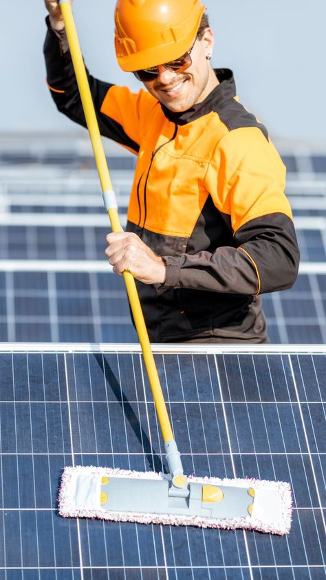 Solar Cleaning, Solar Panel Cleaning, Diy Solar Power System, Solar Attic Fan, Bull Pictures, Renewable Energy Resources, Bird Control, Solar Power Plant, Gutter Cleaning