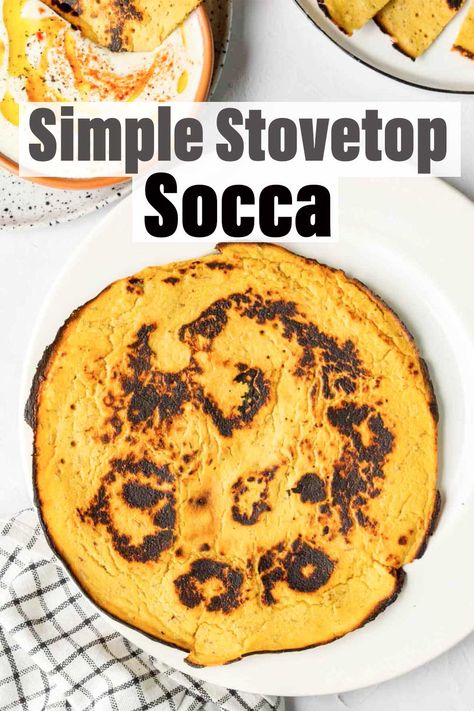 Socca Recipe, Flatbread Toppings, Chickpea Flatbread, Chickpea Flour Recipes, Spicy Vegetarian Recipes, Chickpea Pancakes, Quick Pizza, Pizza Base, Quick Easy Vegan