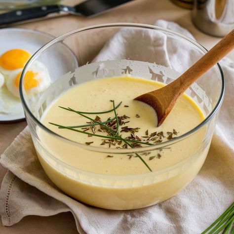 Blender Hollandaise Sauce - Recipes Food Easy Blender Hollandaise Sauce, Blender Hollandaise Sauce, Blender Hollandaise, Healthy Lunch Salad, Recipe For Hollandaise Sauce, Lemon Garlic Salmon, French Sauces, Brunch Desserts, Steamed Asparagus