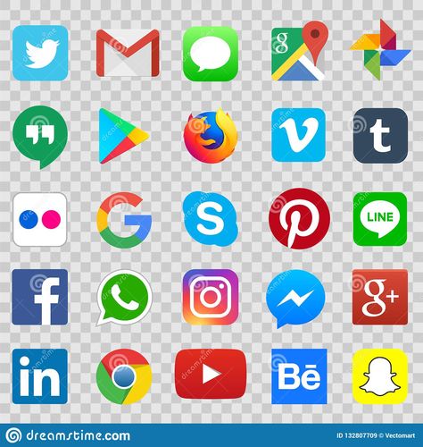 Social Media Icon For Facebook, Whatsapp, Skype, Youtube, Instagram, Snapchat, Hangout, Twitter Editorial Stock Image - Illustration of phone, digital: 132807709 Cosmetics Names Ideas, 1000 Likes, Drawing Scenery, Initials Logo Design, Abstract Iphone Wallpaper, Youtube Instagram, Media Icon, Initials Logo, Human Poses Reference