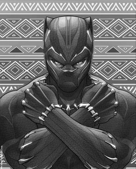 Comic Tattoo Ideas, Black Panther Comic, Black Panther King, Black Panther Tattoo, Comic Tattoo, Panther Tattoo, Black Panther Art, Marvel Characters Art, Black Panthers