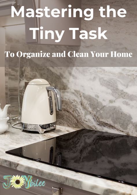 Tiny Tasks are actions that help you organize and clean, that can be done in 15 minutes or less that move you forward on your goals and help you make tangible progress.  They feel good and are an easy way to break down a monumental task into manageable, bite-size pieces.  If you've struggled with procrastination or getting bogged down in the details, using the Tiny Task strategy can break the stale-mate. Diy Cleaning Products Recipes, Harvesting Herbs, Toxic Cleaning Products, Cleaning Tasks, Herbal Apothecary, Weekly Cleaning, Herbal Tea Blends, Daily Cleaning, Cleaning Recipes