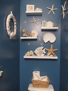 Small Space Bathroom Design, Kids Bathroom Design, Beachy Bathroom, Deco Marine, Teal Bathroom, Beautiful Bathroom Designs, Nautical Bathroom Decor, Beach Theme Bathroom, Beach Bathroom Decor