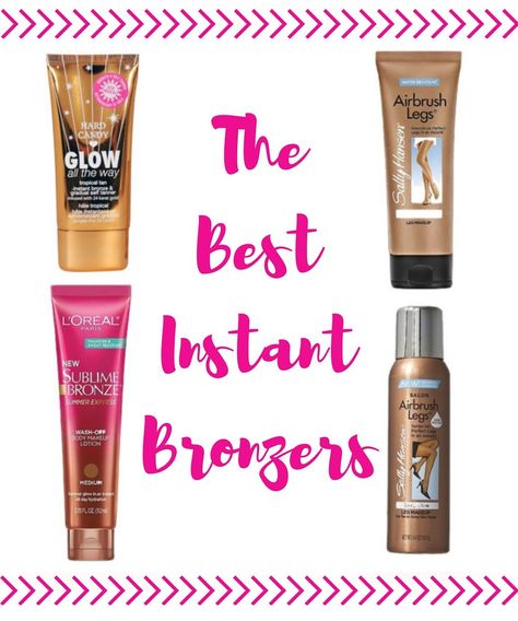 The Best Instant Bronzers Spray Tan Tips, Self Tanning Tips, Quick Tan, Tanning Skin Care, Best Tanning Lotion, Best Bronzer, Best Self Tanner, Instant Tan, Tanning Tips