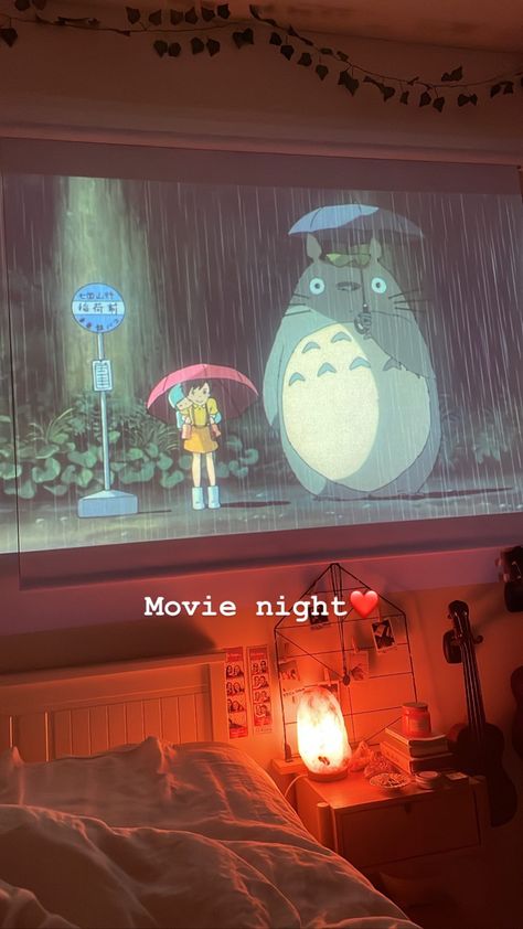 My Neighbor Totoro Aesthetic, Totoro Room, Totoro Bedroom, Galentines Sleepover, Totoro Movie, Neighbour Totoro, Hangout Ideas, Neighbor Totoro, Cottagecore Fashion