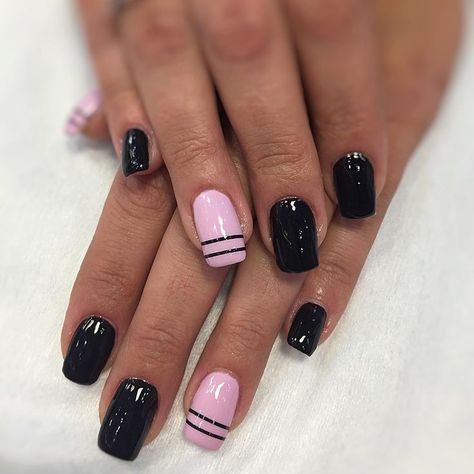 Funky Nail Designs, Sns Nails Colors, Gel Nails French, Color For Nails, Elegant Nail, Elegant Nail Art, Super Cute Nails, Work Nails, Pretty Nail Designs