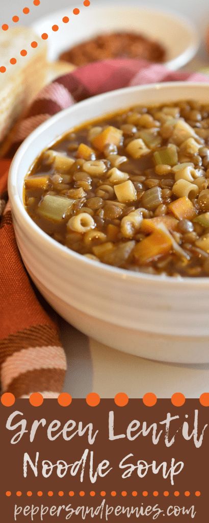 Green Lentil Recipes, Whole30 Soup Recipes, Green Lentil, Homemade Soup Recipe, Budget Recipes, Vegan Soup Recipes, Green Lentils, Lentil Recipes, Beef Stew Recipe