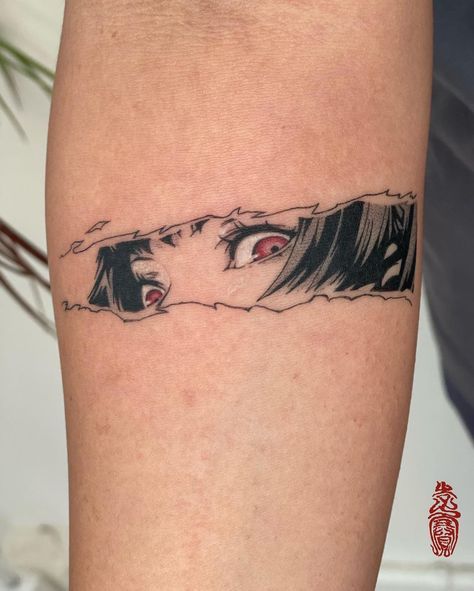 Sai /sigh/ on Instagram: “Makoto 👀 For Stephanie’s first tattoo. Forgot how long it took. About 1.5hrs? Done at @monomoontattoo” Cyberpunk Tattoo, M Tattoos, Manga Tattoo, Clever Tattoos, Moon Tattoo Designs, Anime Tattoo, Sketch Tattoo Design, Dark Art Tattoo, Dragon Tattoo Designs