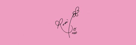 Rosé Signature, Blackpink Header, Twitter Header Pictures, Jungkook Songs, Header Pictures, Twitter Header, Feel Free, Wallpapers, Songs