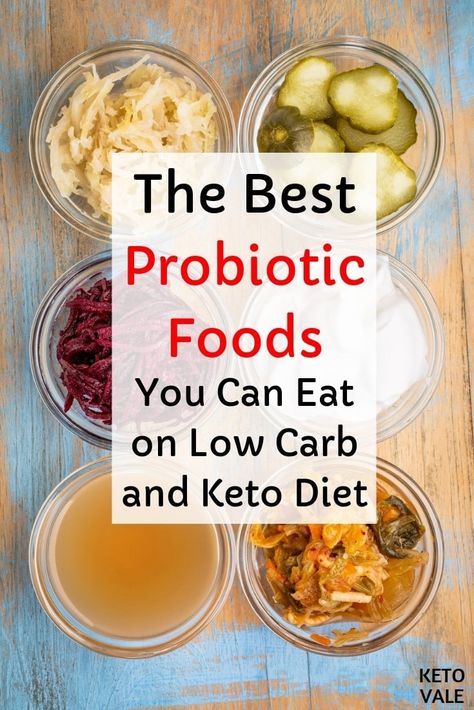 Top Probiotic Foods You Can Eat on Low-Carb and Ketogenic Diet #Probiotics #ProbioticFoods #Keto #KetoDiet #LowCarb Keto Probiotic Foods, Best Probiotic Foods, Gut Recipes, Breakfast Low Carb, Best Probiotic, Resep Diet, Low Carb Diets, Probiotic Foods, Keto Diet Menu