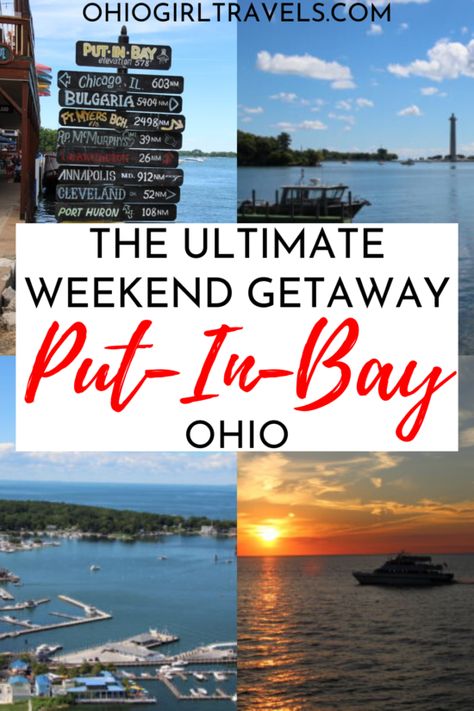 Put In Bay Ohio, Ohio Destinations, Ohio Vacations, Kelleys Island, Put In Bay, Ohio Girls, Ohio Travel, Midwest Travel, Travel Blogging