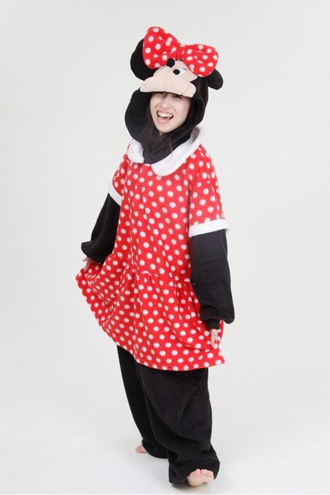 Minnie Mouse #kigurumi Onesie Onesies Costumes, Minnie Mouse Onesie, Animal Onesies, Dress Up Party, Up Party, Onesies, Minnie Mouse, Pajamas, Dress Up