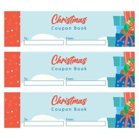 Printable Christmas Coupon Book Template Christmas Coupon Ideas, Coupon Book Free Printable, Christmas Coupons Printable, Coupon Book Template, Christmas Coupon Book, Printable Coupon Book, Christmas Coupons, Comic Book Template, Christmas Template