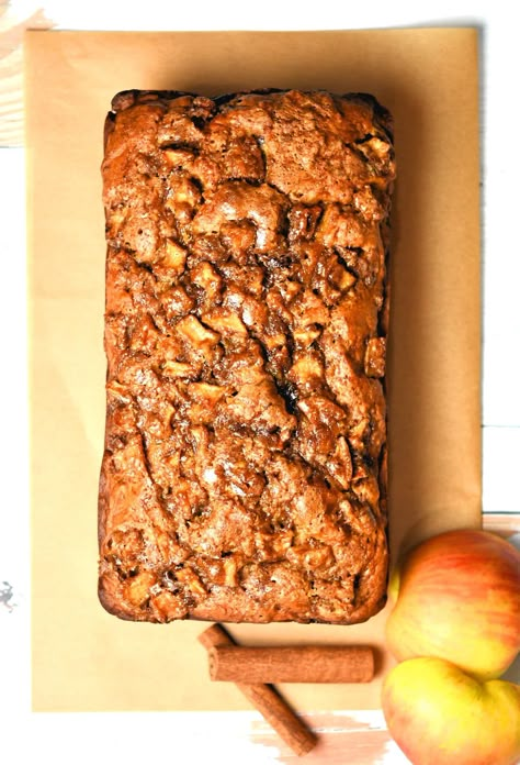 Sweet Potato Loaf Bread, Sweet Potato Apple Bread, Sweet Potato Apple Recipes, Sweet Potato Pecan Bread, Sweet Potato Loaf, Apple Walnut Bread, Specialty Breads, Autumn Cooking, Loaf Breads