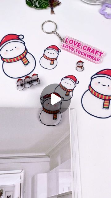 TeckWrapCraft| TeckWrap Brand on Instagram: "Let’s make some little snowman clips together☃️☃️☃️  Material ☃️TeckWrap Shrink Sheet Translucent  ☃️TeckWrap Tweezer  #teckwrapcraft #teckwrapvinyl #smallbusiness #shrinkplastic #clips #shrinkydink #pin #printables #printableshrink #diy #giftidea #craft" Teckwrap Craft, Shrink Plastic, Love Craft, Christmas 2024, Card Ideas, Craft Ideas, Cricut, Christmas, Instagram