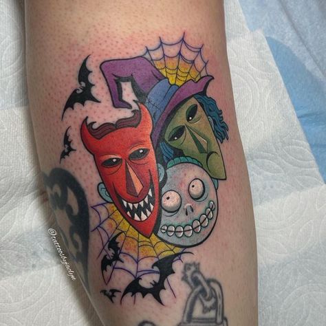 Lock Stock And Barrel Tattoo, Nightmare Before Christmas Lock Shock And Barrel, Shock Lock And Barrel Tattoo, Lock Shock And Barrel Fanart, Lock Shock And Barrel Tattoo, Barrel Tattoo, Shock Lock And Barrel, Shock Tattoo, Babe Tattoo