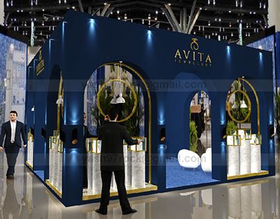 6x6 Jewellery Exhibition Stand Booth Stand Design, Booth Design Exhibition, Jewelry Booth, Jewellery Exhibition, Design Exhibition, Exhibition Booth, Exhibition Stand, Stand Design, Art 3d