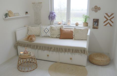 Bohemian, bohochic, hemnes divan, cozy, ikea love, ikea home, hm home, zara home, rattan, bamboo, ev dekorasyonu önerileri, dressroom design, wall decoration, Ikea Hemnes Divan, Ikea Divan, Hemnes Divan, Boho Home Design, Hemnes Bed, Box Room, Hm Home, Ikea Bed, Ikea Home