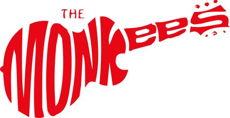 The Monkees (1966-1968) NBC, (1980s) reruns on Nickelodeon The Doors Band, Michael Nesmith, Gibson Guitar, Pop Posters, Pop Rock Bands, Band Logo, The Monkees, Band Logos, Great Bands