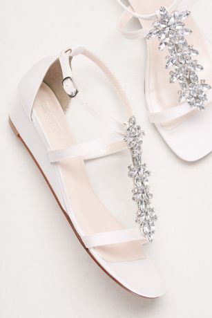 Bridal Shoes Wedges, Girls Wedding Shoes, Davids Bridal Shoes, Bridesmaids Heels, Elegant Wedding Shoes, Bridal Shoe, Perfect Wedding Shoes, Bridal Wedding Shoes, Bridal Heels