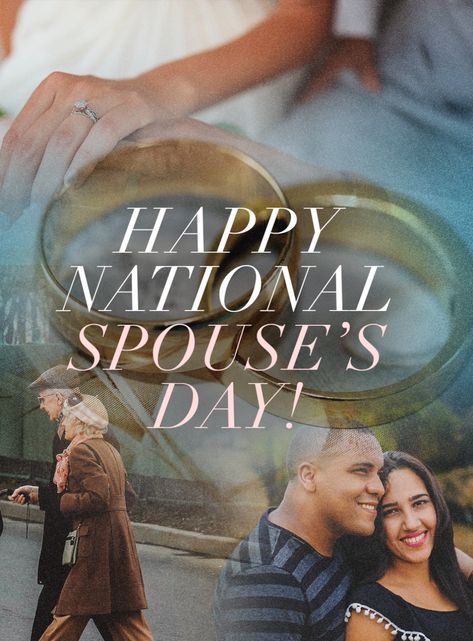 Happy National Spouses Day! Today, we celebrate the special God-given bond between married couples. 💙🥰 Tag your spouse and express your love and appreciation for them in the comments! #ChristJourney #MiamiChurch #NationalSpouseDay #Love #Marriage National Spouses Day, Married Couples, Love Marriage, Married Couple, Celebrities