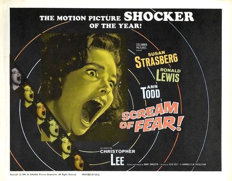 Hammer Movie, Classic Horror Movies Posters, Hammer Films, Christopher Lee, Film Posters Vintage, Horror Monsters, Horror Posters, Horror House, Classic Horror Movies