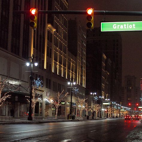 Detroit Aesthetic, Campus Martius, Visit Detroit, Fox Theater, Night In The City, Wayne State University, Wayne State, Detroit City, Picture Collage Wall